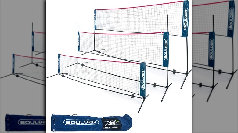 Boulder Portable Badminton Net Set