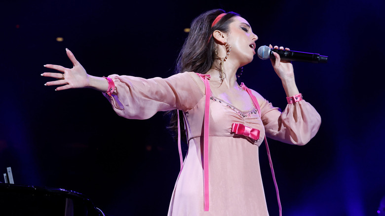 Alexa Ray Joel performing on stage