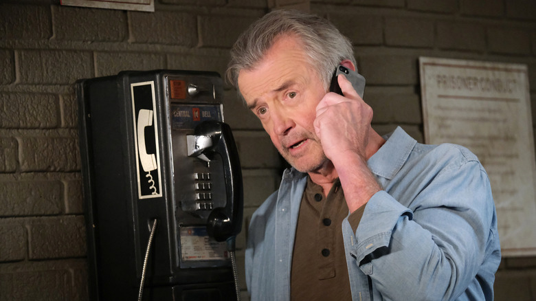 Days of Our Lives' Clyde on the prison phone
