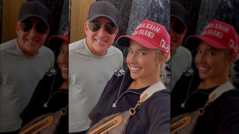 Savannah Chrisley shopping with her father in May 2025