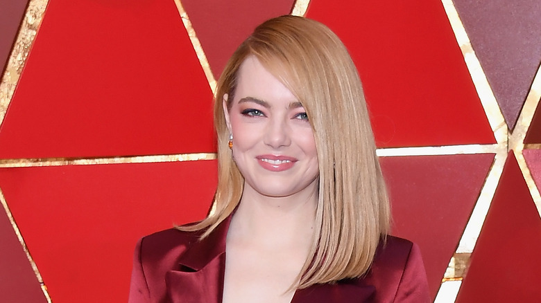 Emma Stone smiling