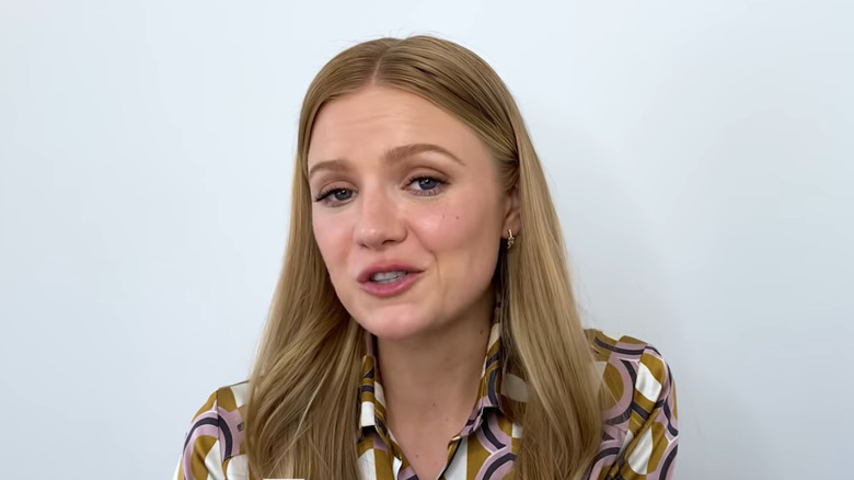 Hadley Robinson with sleek waves