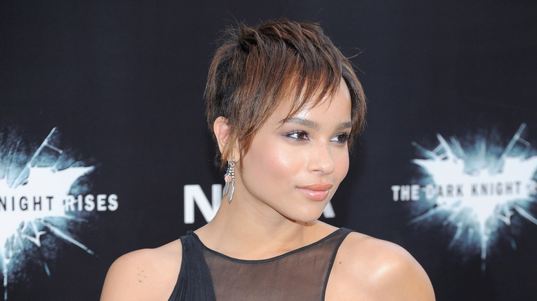 Zoë Kravitz smiling