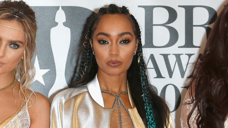 Leigh-Anne Pinnock wearing braids