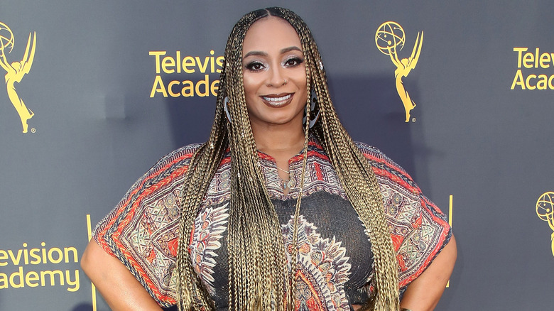 Taura Stinson with long braids