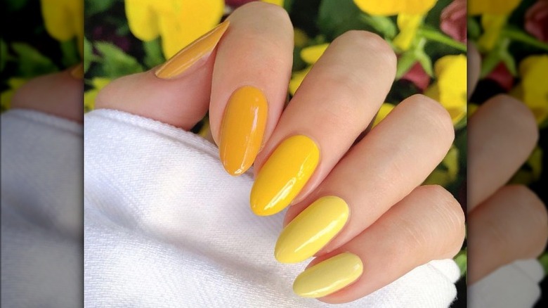 5. 15 Must-Try Yellow Nail Designs - wide 8