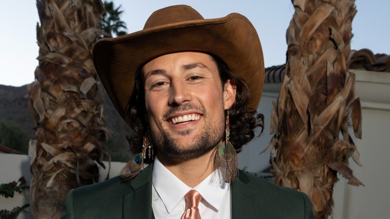 Brayden Bowers smiling in a cowboy hat