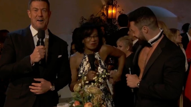 Jesse Palmer and Sandra Mason
