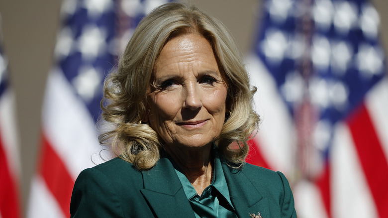 Jill Biden giving side eye