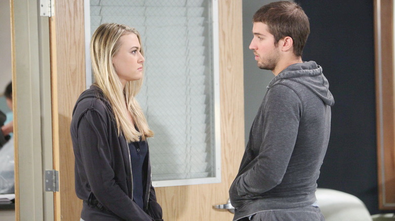 Haley Erin and Bryan Craig on "General Hospital" 