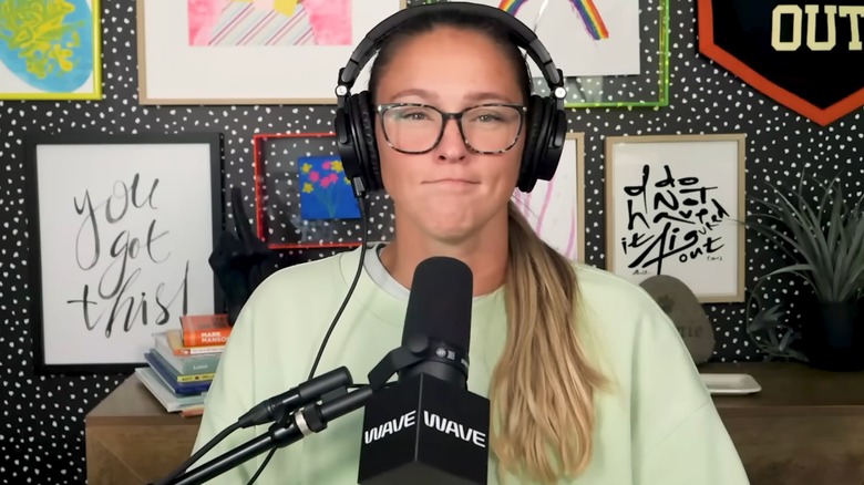 Kylie Kelce on her podcast "Not Gonna Lie"
