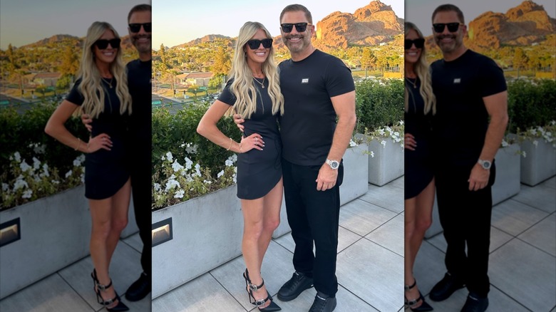 Christina Haack and Christopher Larocca in Scottsdale, Arizona