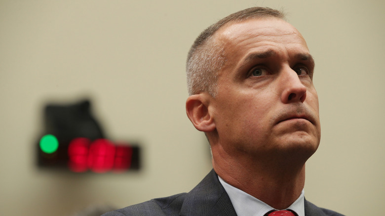 Former Trump campaign manager Corey Lewandowski testifies during a hearing before the House Judiciary Committee in the Rayburn House Office Building on Capitol Hill September 17, 2019 in Washington, DC.