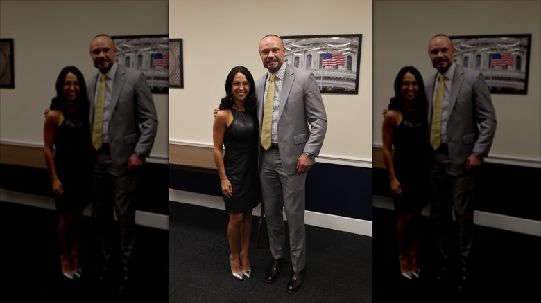 Lauren Boebert poses with Dan Bongino