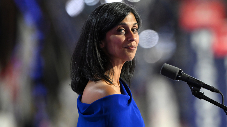 Usha Vance speaking at the 2024 Republican National Convention