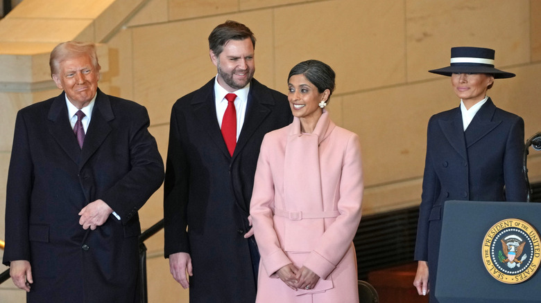 Usha Vance on Inauguration Day, January 20, 2025