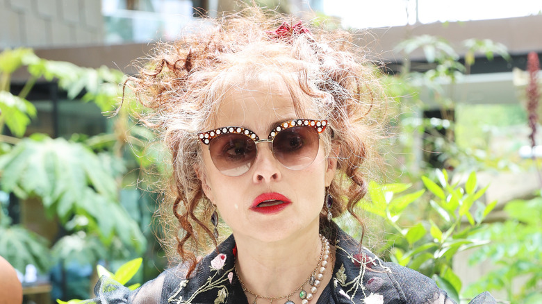 Helena Bonham Carter posing