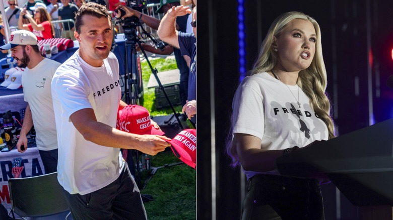 Erika Kirk's "Freedom" shirt