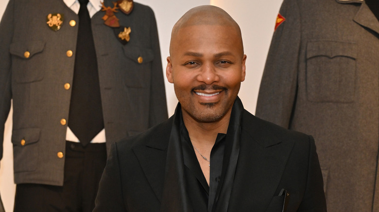 Michel Smith Boyd posing at an event