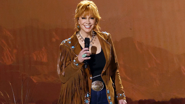 Reba McEntire at the 2025 Academy of Country Music Awards