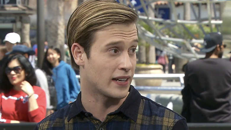 Tyler Henry speaking during an interview