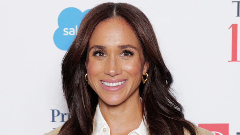 Meghan Markle smiling