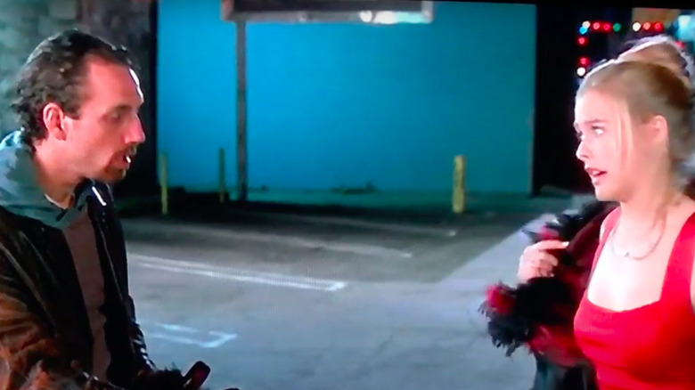 Cher getting mugged in Clueless