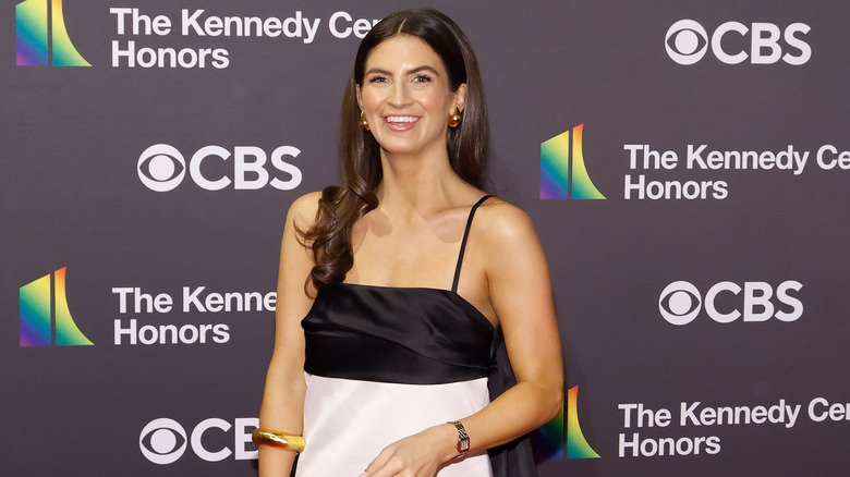 Kaitlan Collins attends the 2024 Kennedy Center Honors at The Kennedy Center on December 08, 2024 in Washington, DC