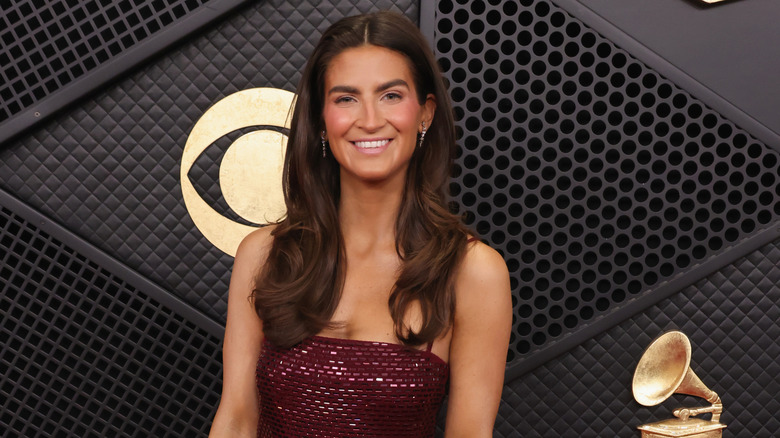 Kaitlan Collins attends the 68th GRAMMY Awards on February 01, 2026 in Los Angeles, California.
