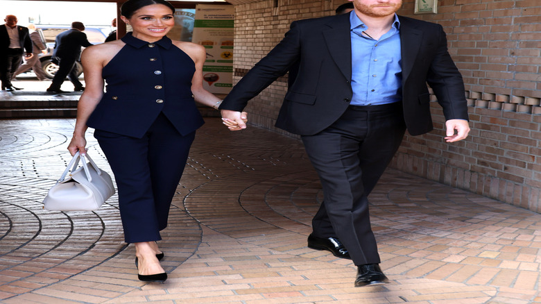 Meghan Markle and Prince Harry in Bogota, Columbia in 2024
