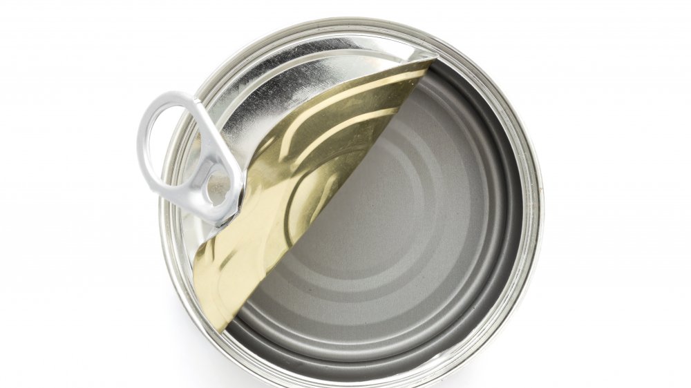 Canned goods at dollar stores
