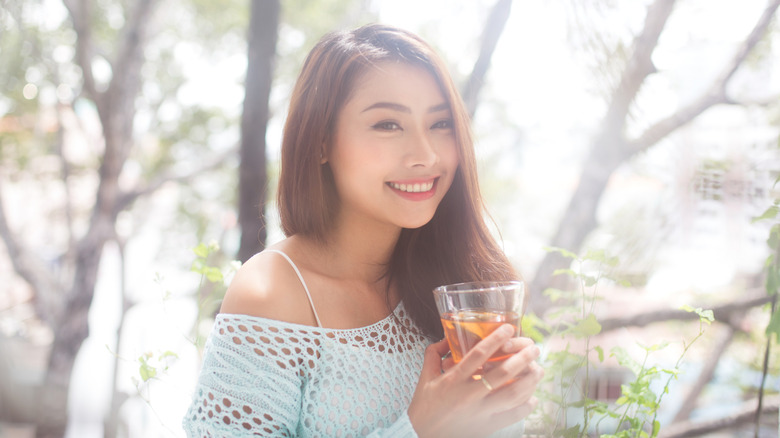 happy woman