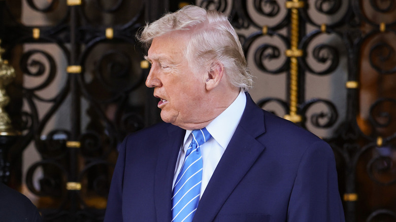 Donald Trump speaking