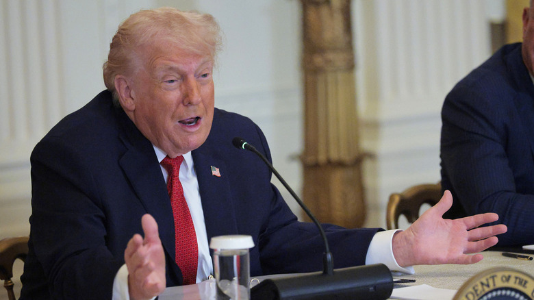 Donald Trump speaking