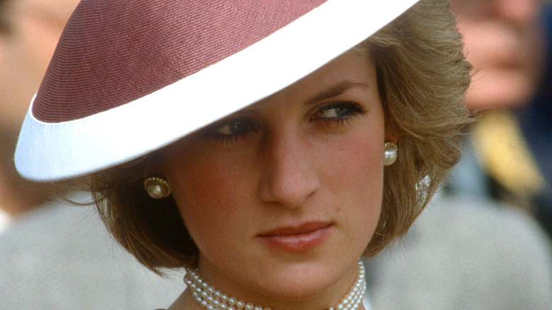 Princess Diana smiling 