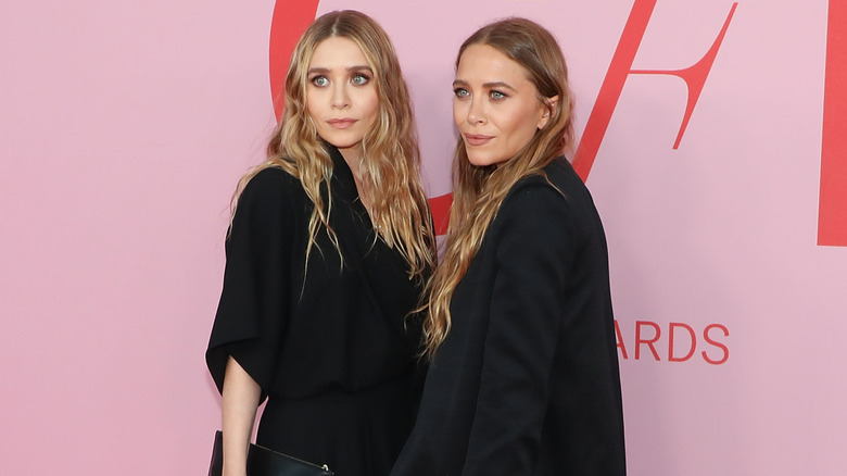 Mary-Kate Olsen and Ashley Olsen attend the 2019 CFDA Fashion Awards at The Brooklyn Museum on June 3, 2019 in New York City.
