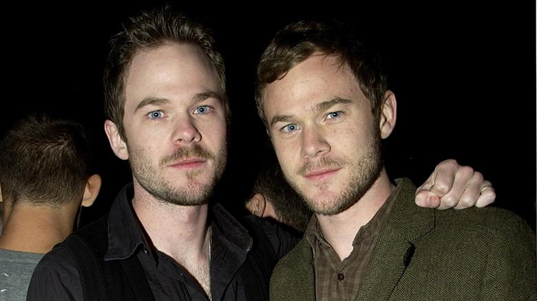 Actor's and brothers Aaron Ashmore and Shawn Ashmore attend the The 8th Annual Screamfest Horror Film Festival's Opening Night Party at Hollywood Roosevelt Hotel on October 10, 2008 in Hollywood, California.