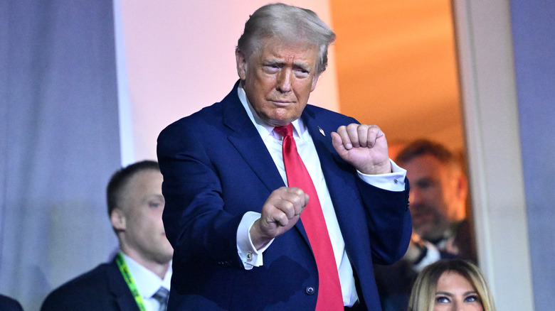 Donald Trump doing his dance