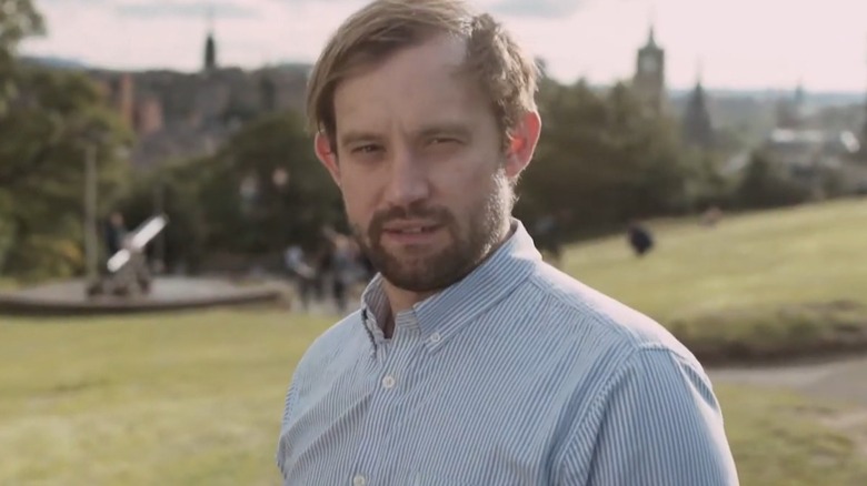 Naz Osmanoglu's appearing in his YouTube video "Scotland's Weird and Wonderful Food"