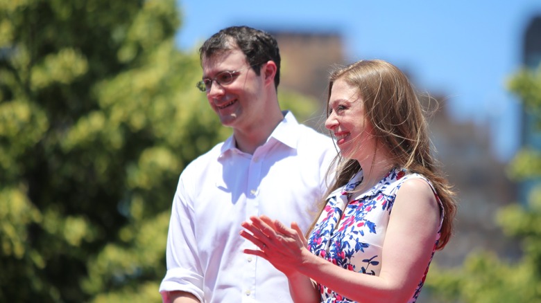 Marc Mezvinsky and Chelsea Clinton in 2015