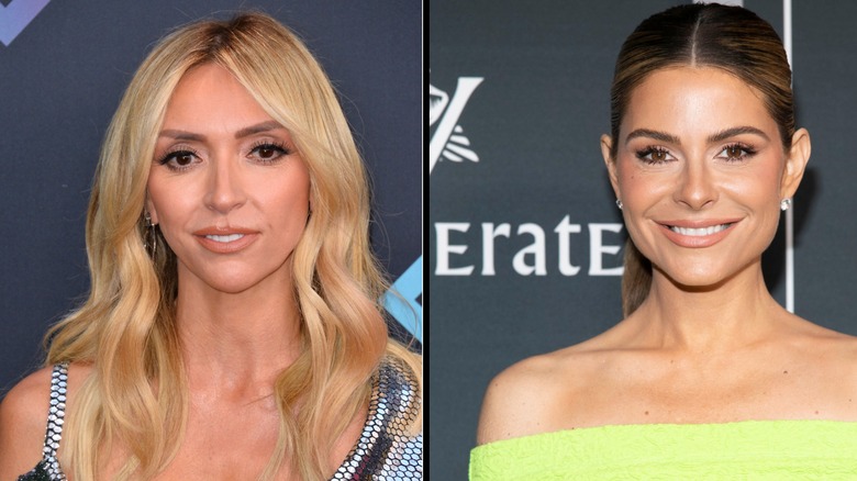 Side by side image of Giuliana Rancic and Maria Menounos smiling