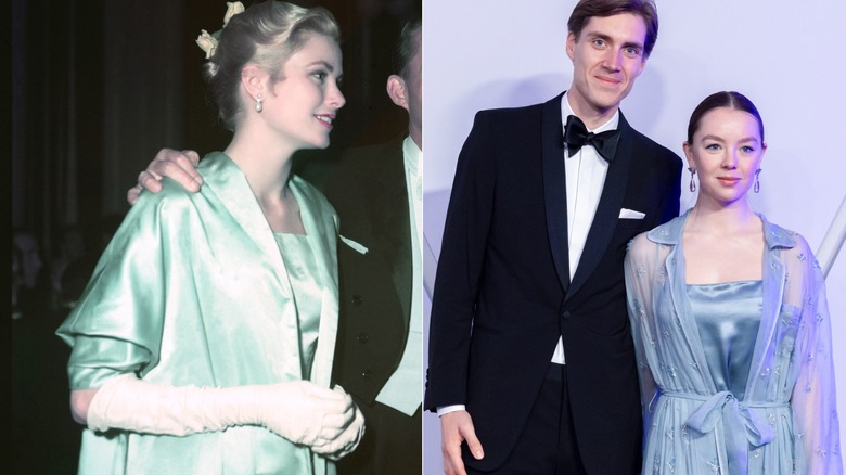 Grace Kelly at the 1955 Oscars vs Princess Alexandra at the 2026 Rose Ball