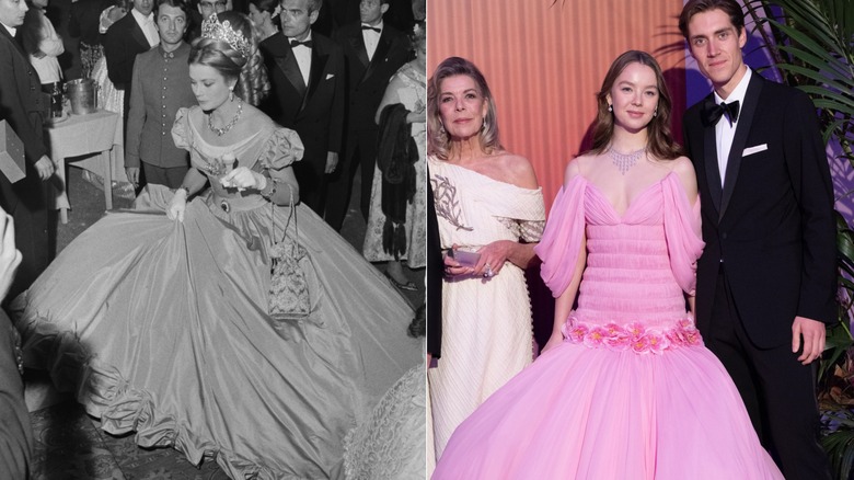 Princess Grace at the 1966 Centennial Ball versus Princess Alexandra at the 2025 Rose Ball
