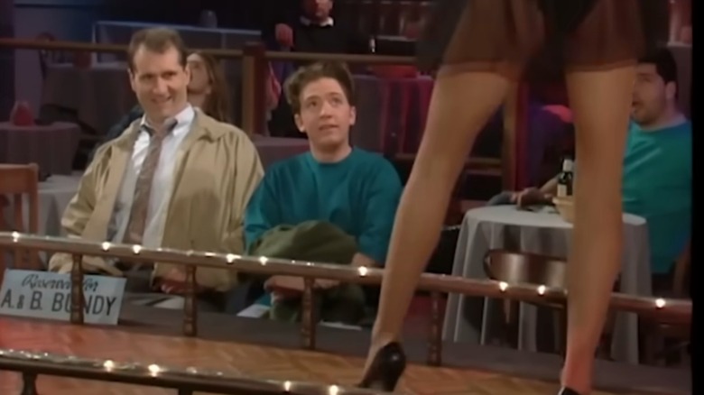 Al and Bud go to a strip club in an episode of "Married... with Children"