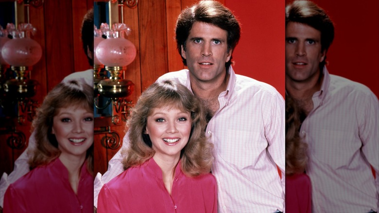Ted Danson and Shelley Long in a promotional photo for Cheers