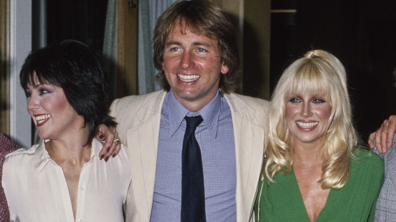 Joyce DeWitt, John Ritter, and Suzanne Somers at an event for Three's Company