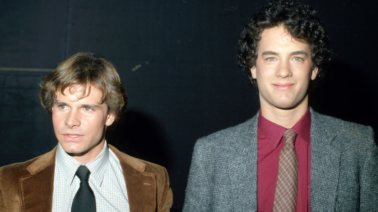 Peter Scolari and Tom Hanks in 1980