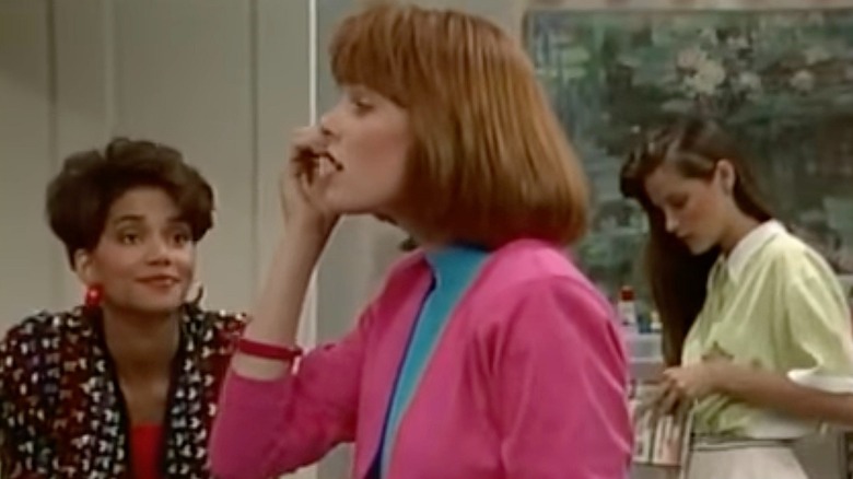 Halle Berry and Deborah Tucker in "Living Dolls"