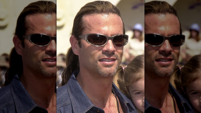 Lorenzo Lamas during a Spy Kids event in 2001