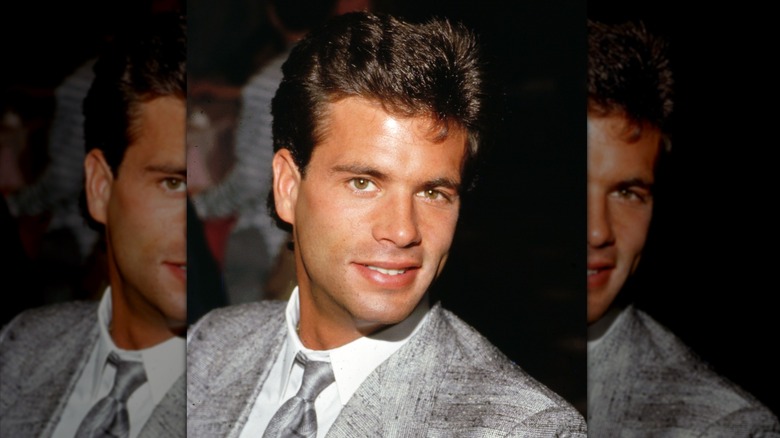 Lorenzo Lamas at an event in the 1980s